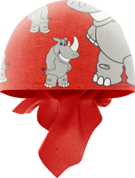 Racy Rhino Bandannas thumbnail 1
