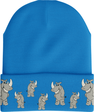 Racy Rhino Beanie - madhats.com.au