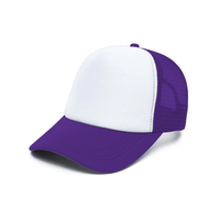 Rapper Flex High Crown Trucker Cap with Mesh Panels thumbnail 73 rapper flex trucker - madhats.com.au