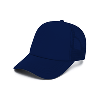 Rapper Flex High Crown Trucker Cap with Mesh Panels thumbnail 128 rapper flex trucker - madhats.com.au