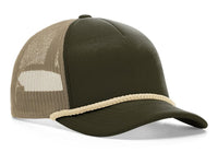 Richardson 5 Panel Low Profile Foamie Trucker Cap thumbnail 4 richardson 5 panel low profile foamie trucker - madhats.com.au