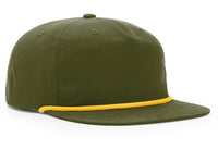 Richardson 5 Panel Nylon Grandpa Pinch Snapback Cap thumbnail 4 richardson 5 panel nylon grandpa pinch snapback - madhats.com.au