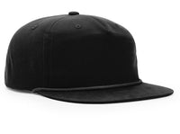 Richardson 5 Panel Nylon Grandpa Pinch Snapback Cap thumbnail 2 richardson 5 panel nylon grandpa pinch snapback - madhats.com.au
