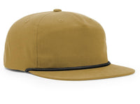 Richardson 5 Panel Nylon Grandpa Pinch Snapback Cap thumbnail 3 richardson 5 panel nylon grandpa pinch snapback - madhats.com.au