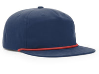 Richardson 5 Panel Nylon Grandpa Pinch Snapback Cap thumbnail 5 richardson 5 panel nylon grandpa pinch snapback - madhats.com.au