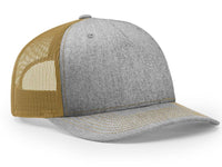Richardson 5 Panel Trucker Twill Mesh Snapback Cap thumbnail 8 richardson 5 panel trucker twill mesh snapback - madhats.com.au
