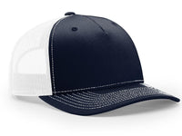 Richardson 5 Panel Trucker Twill Mesh Snapback Cap thumbnail 2 richardson 5 panel trucker twill mesh snapback - madhats.com.au