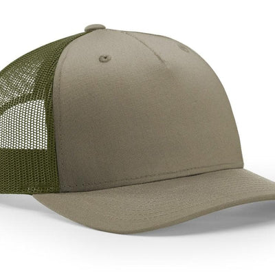Richardson 5 Panel Trucker Twill Mesh Snapback