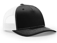 Richardson 5 Panel Trucker Twill Mesh Snapback Cap thumbnail 4 richardson 5 panel trucker twill mesh snapback - madhats.com.au