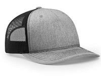 Richardson 5 Panel Trucker Twill Mesh Snapback Cap thumbnail 9 richardson 5 panel trucker twill mesh snapback - madhats.com.au
