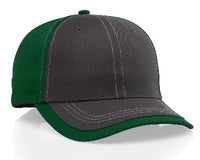 Richardson 6-Panel Charcoal Color Block Cap with Contrasting Brim thumbnail 3