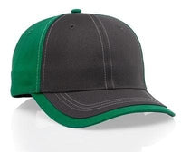 Richardson 6-Panel Charcoal Color Block Cap with Contrasting Brim thumbnail 4