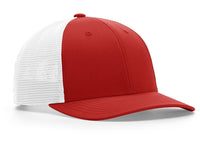Richardson 6 Panel Mid Profile Performance Trucker Cap thumbnail 5 richardson 6 panel mid profile performance trucker - madhats.com.au
