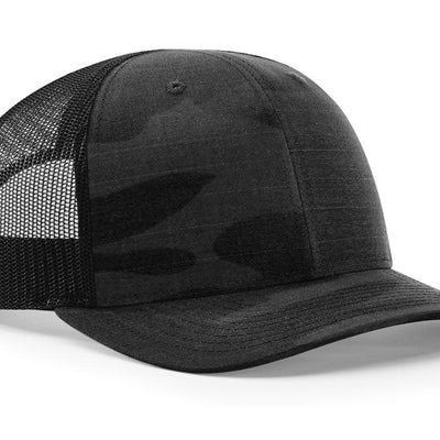 Richardson 6 Panel Multicam Trucker Cap