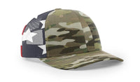 Richardson 6 Panel Multicam Trucker Cap in Tactical Colourways thumbnail 3 richardson 6 panel multicam trucker cap - madhats.com.au