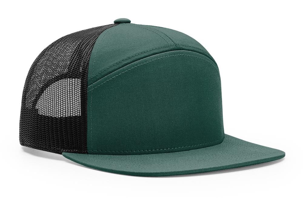 Richardson 7 Panel Cap with Premium Multi-Colour Designs