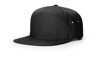Richardson 7 Panel Twill Cap with Leather Strap Back thumbnail 3