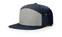 Richardson 7 Panel Twill Cap with Leather Strap Back thumbnail 5
