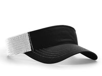 Richardson Adjustable Trucker Visor with Classic Contrast Colors thumbnail 2