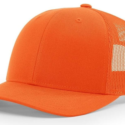Richardson Blaze Orange Trucker Cap