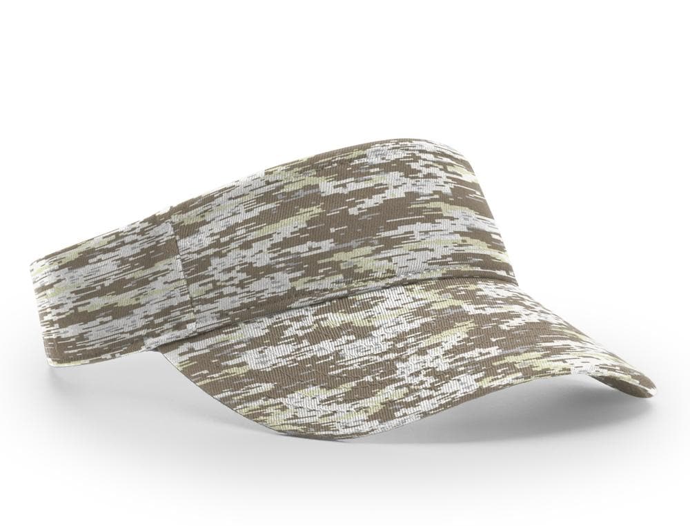 Richardson Camo Adjustable Sun Visor with Premium Fit
