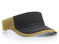 Richardson Charcoal Sun Visor with Contrast Stitching thumbnail 12