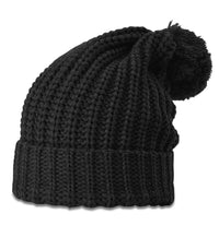 Richardson Chunk Pom Beanie with Folded Cuff in Multiple Colors thumbnail 2