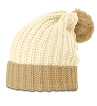 Richardson Chunk Pom Beanie with Folded Cuff in Multiple Colors thumbnail 4
