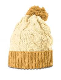 Richardson Chunk Twist Knit Cap with Cuff in Multiple Colors thumbnail 4