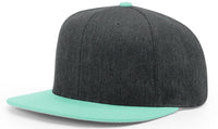 Richardson Flat Bill Snapback Cap with Premium Colour Options thumbnail 1 richardson flat bill snapback - madhats.com.au