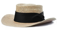 Richardson Gambler Straw Hat with Color Band Variants thumbnail 1