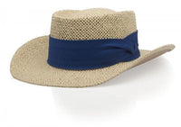 Richardson Gambler Straw Hat with Color Band Variants thumbnail 3