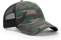 Richardson Relaxed Washed Printed Trucker Cap in Camouflage Styles thumbnail 7