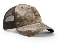 Richardson Relaxed Washed Printed Trucker Cap in Camouflage Styles thumbnail 2