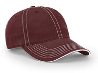 Richardson Washed Cap with Contrast Stitching thumbnail 8