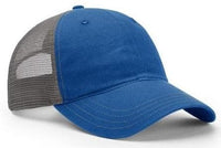 Richardson Washed Trucker Mesh Cap with Split and Tri-Color Designs thumbnail 13