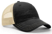 Richardson Washed Trucker Mesh Cap with Split and Tri-Color Designs thumbnail 8