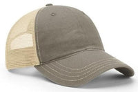Richardson Washed Trucker Mesh Cap with Split and Tri-Color Designs thumbnail 22