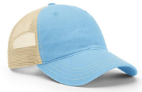 Richardson Washed Trucker Mesh Cap with Split and Tri-Color Designs thumbnail 23
