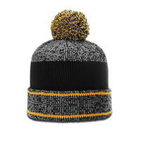 Richardson Heathered Pom Beanie with Cuff in Multi-Color Options thumbnail 2