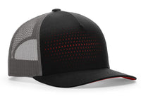 Richardson Laser Cut Five Panel Trucker Cap with Multi-Color Panels thumbnail 5