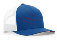 Richardson Laser Cut Five Panel Trucker Cap with Multi-Color Panels thumbnail 4