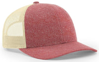 Low Profile Heather Trucker Cap with Adjustable Snapback thumbnail 2