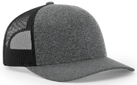 Low Profile Heather Trucker Cap with Adjustable Snapback thumbnail 4