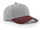 Combo Grey/ Maroon