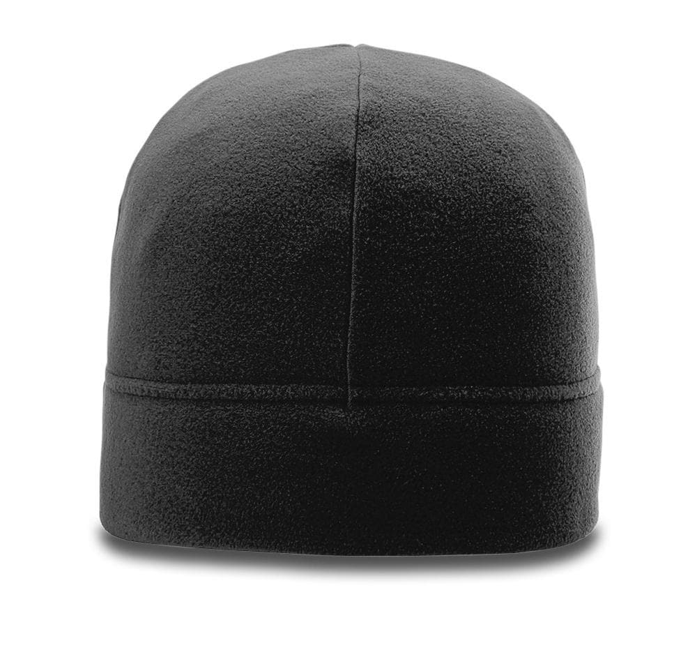 Richardson Polartec Basic Beanie in Black and Charcoal