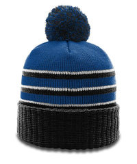 Richardson 12" Pom Pom Knit Beanie with Cuff thumbnail 7