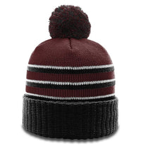 Richardson 12" Pom Pom Knit Beanie with Cuff thumbnail 10
