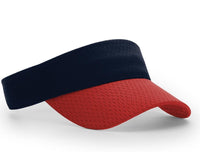 Richardson Pro Mesh Sun Visor with Adjustable Fit thumbnail 20 richardson pro mesh sun visor - madhats.com.au