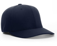 Richardson Pulse R-Flex 2 3/4 Umpire Cap in Black & Navy thumbnail 2
